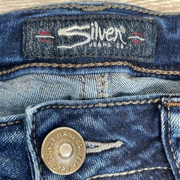 Silver Jeans Co Suki Super Skinny Denim Jeans 26 - Picture 11 of 16